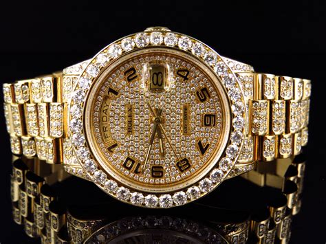 mens presidential rolex with diamond bezel